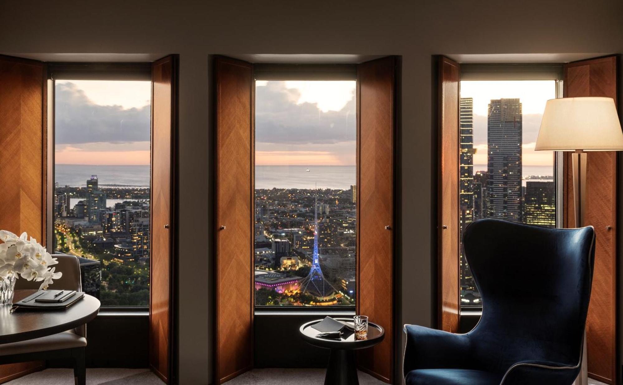 Готель Sofitel Melbourne On Collins Екстер'єр фото View from a suite