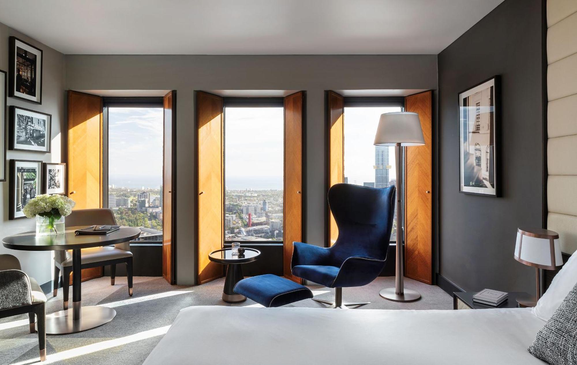 Готель Sofitel Melbourne On Collins Екстер'єр фото Interior of a typical apartment