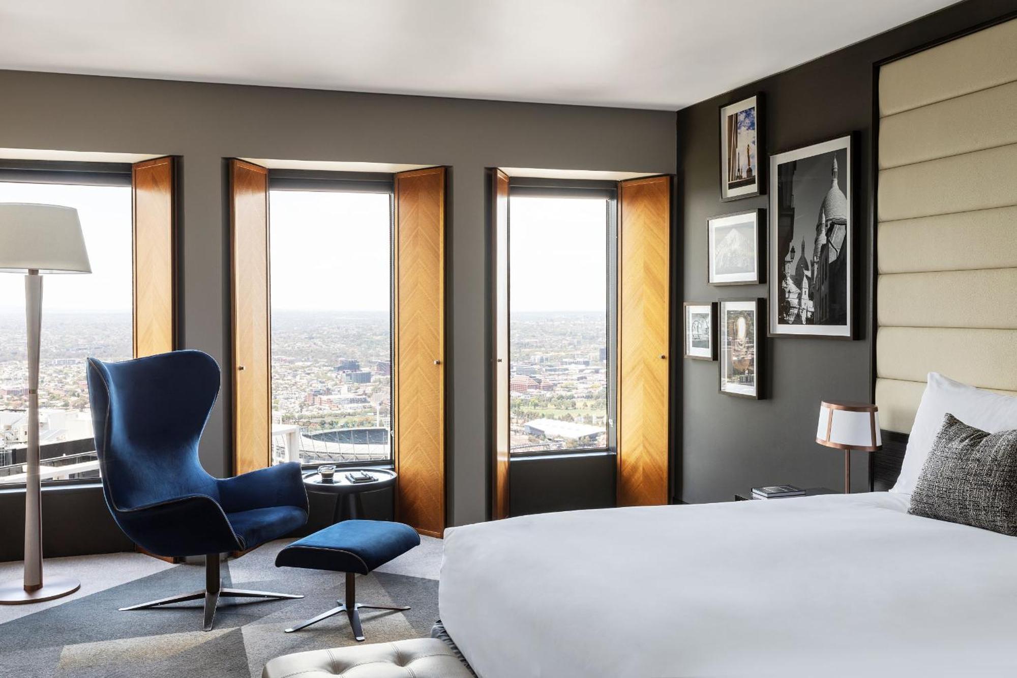 Готель Sofitel Melbourne On Collins Екстер'єр фото A bedroom at the InterContinental London The O2